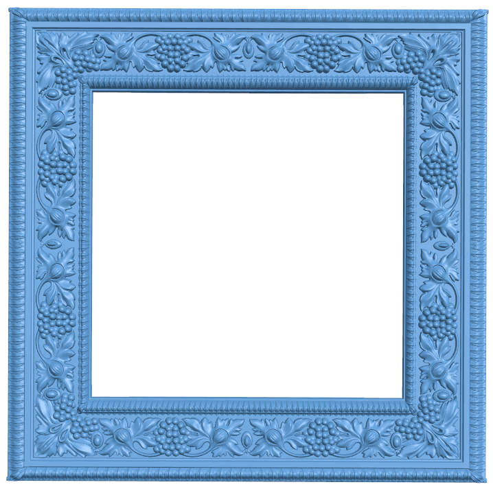 Picture frame or mirror T0005255 download free stl files 3d model for CNC wood carving