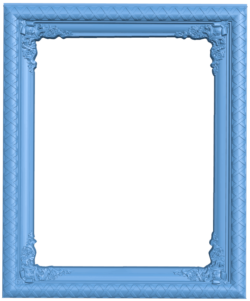 Picture frame or mirror T0005257 download free stl files 3d model for CNC wood carving