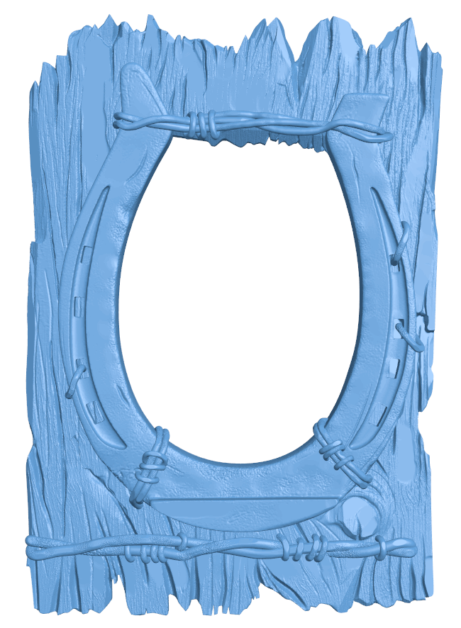 Picture frame or mirror T0005259 download free stl files 3d model for CNC wood carving