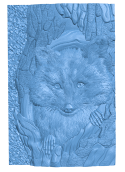 Raccoon T0004802 download free stl files 3d model for CNC wood carving