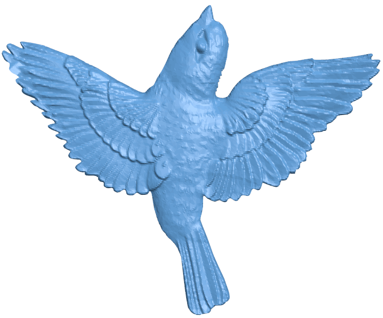 Sparrow T0004807 download free stl files 3d model for CNC wood carving