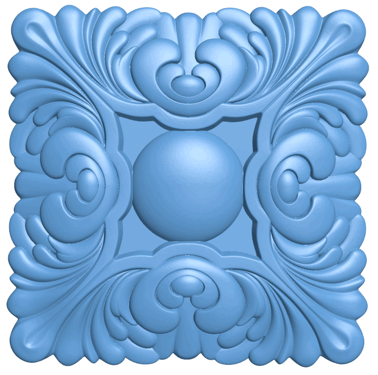 Square pattern T0005041 download free stl files 3d model for CNC wood carving