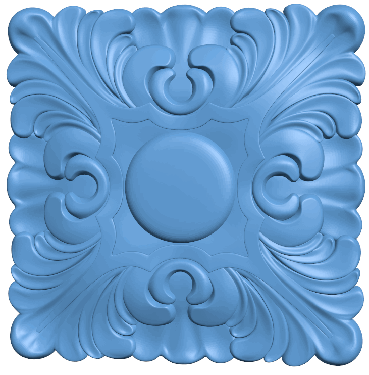 Square pattern T0005291 download free stl files 3d model for CNC wood carving