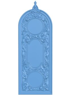 Door frame pattern T0005787 download free stl files 3d model for CNC wood carving