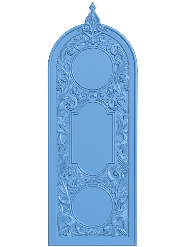 Door frame pattern T0005787 download free stl files 3d model for CNC wood carving