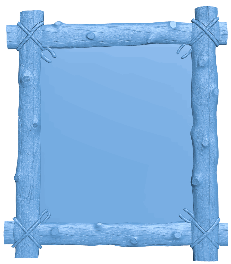 Picture frame or mirror T0005512 download free stl files 3d model for CNC wood carving