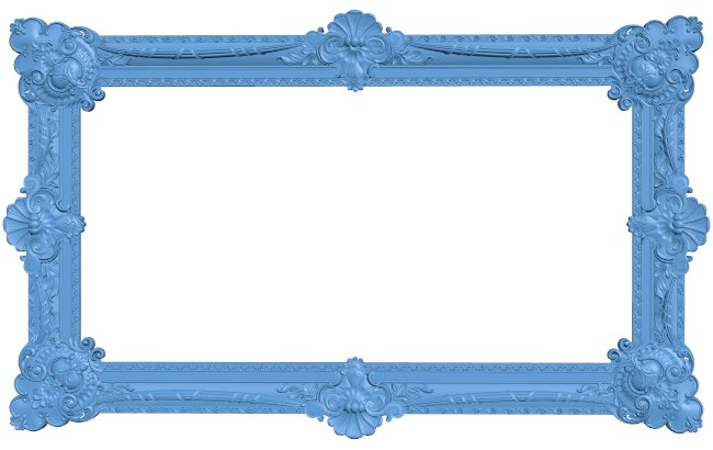 Picture frame or mirror T0005813 download free stl files 3d model for CNC wood carving