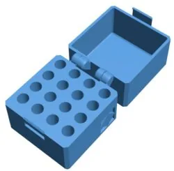 Screwdriver bit Box Print in Place B009749 file Obj or Stl free download 3D Model for CNC and 3d printer