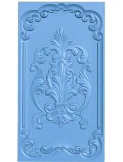 Door frame pattern T0006425 download free stl files 3d model for CNC wood carving