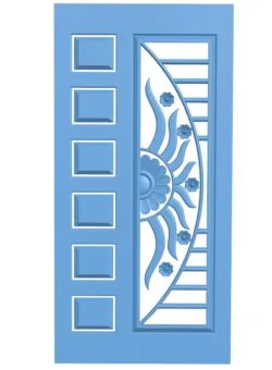 Door frame pattern T0006505 download free stl files 3d model for CNC wood carving