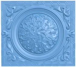 Door pattern T0006390 download free stl files 3d model for CNC wood carving