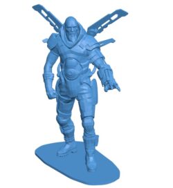 Lazarus from Evolve B009826 file Obj or Stl free download 3D Model for CNC and 3d printer