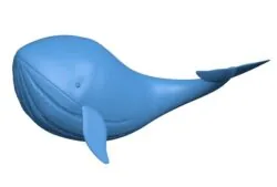 whale B009786 file Obj or Stl free download 3D Model for CNC and 3d printer