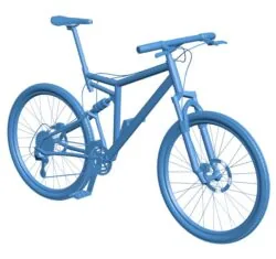 Bike B010217 file Obj or Stl free download 3D Model for CNC and 3d printer