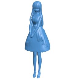 Miyuki Shiba B010195 file Obj or Stl free download 3D Model for CNC and 3d printer