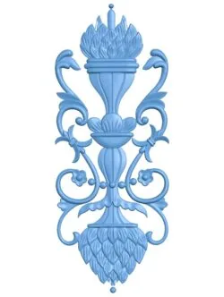 Pattern decor design T0006873 download free stl files 3d model for CNC wood carving