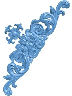 Pattern decor design T0006931 download free stl files 3d model for CNC wood carving