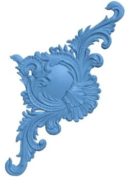 Pattern decor design T0006934 download free stl files 3d model for CNC wood carving