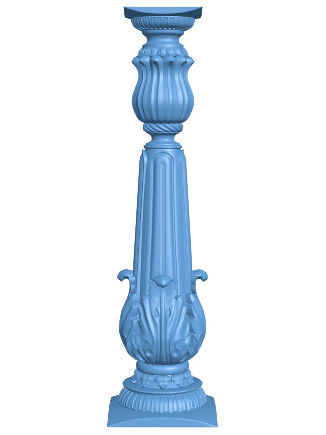 Column pattern T0007263 download free stl files 3d model for CNC wood carving