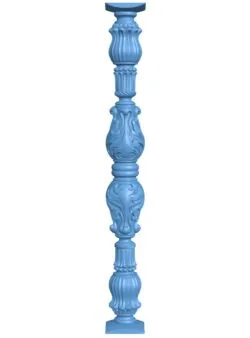 Column pattern T0007264 download free stl files 3d model for CNC wood carving