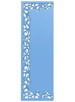 Door frame pattern T0007306 download free stl files 3d model for CNC wood carving