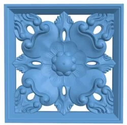 Square pattern T0007258 download free stl files 3d model for CNC wood carving