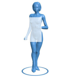 Women B010307 file Obj or Stl free download 3D Model for CNC and 3d printer