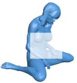 Women B01038 file Obj or Stl free download 3D Model for CNC and 3d printer