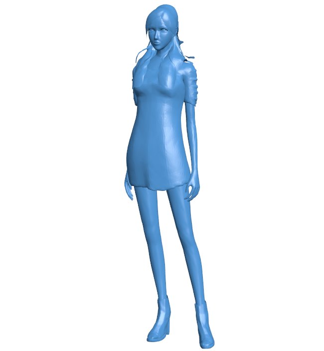 Women B01039 file Obj or Stl free download 3D Model for CNC and 3d printer