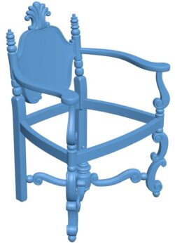 Chair T0008182 download free stl files 3d model for CNC wood carving