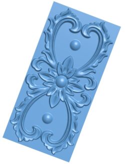 Door frame pattern T0007861 download free stl files 3d model for CNC wood carving