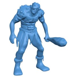 Fomorian B010534 file Obj or Stl free download 3D Model for CNC and 3d printer