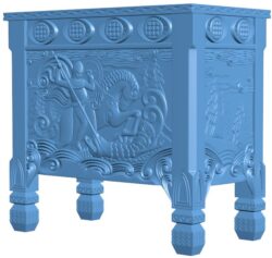 Furniture T0008194 download free stl files 3d model for CNC wood carving