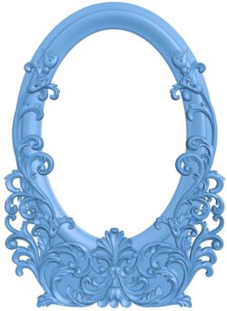 Mirror frame pattern T0007871 download free stl files 3d model for CNC wood carving