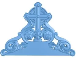 Cross pattern T0008987 download free stl files 3d model for CNC wood carving