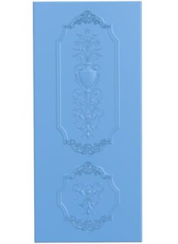 Door pattern T0008840 download free stl files 3d model for CNC wood carving