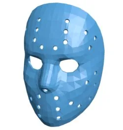 Hockey mask B010746 3d model file for 3d printer