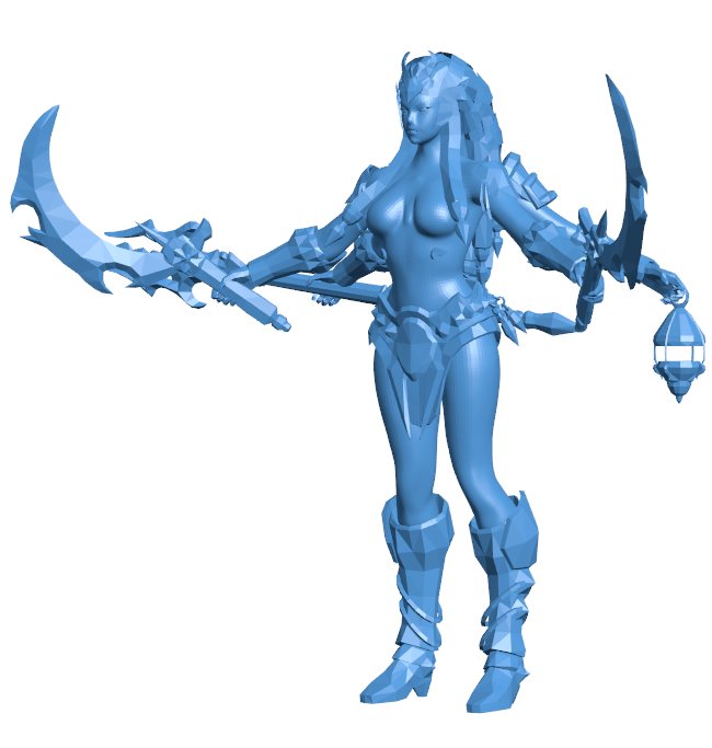 Mrs Kali B010857 3d model file for 3d printer