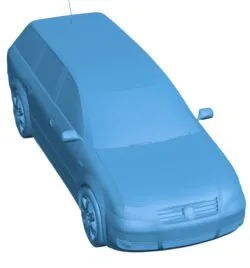 Passat Wagon car B010755 3d model file for 3d printer