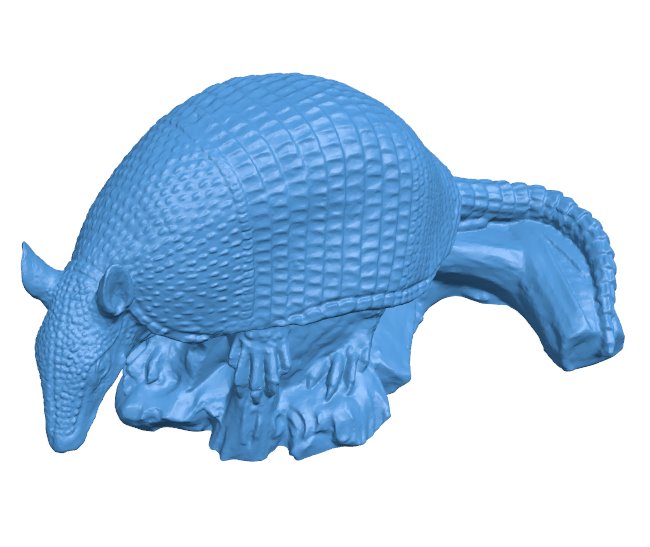 Armadillo B010960 3d model file for 3d printer