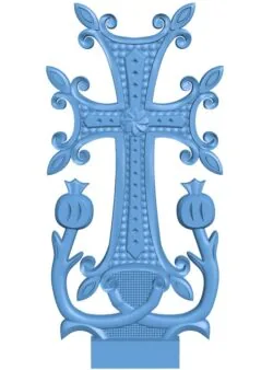 Cross pattern T0009432 download free stl files 3d model for CNC wood carving