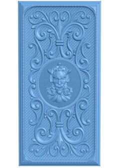 Door pattern T0009222 download free stl files 3d model for CNC wood carving