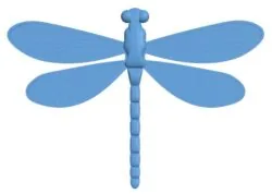 Dragonfly T0009545 download free stl files 3d model for CNC wood carving