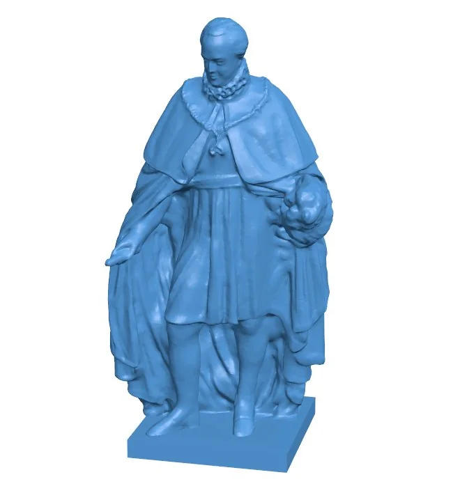 Fernando VII Monument in Plaza de Armas, Cuba B011014 3d model file for 3d printer