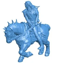 Geralt of Rivia B011040 3d model file for 3d printer