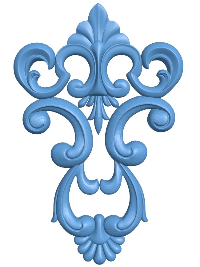 Pattern decor design T0009082 download free stl files 3d model for CNC wood carving