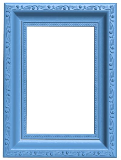 Picture frame or mirror T0009326 download free stl files 3d model for CNC wood carving