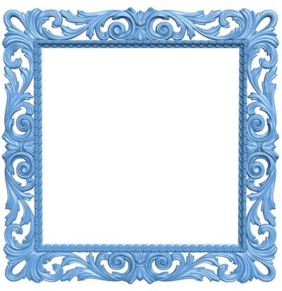 Picture frame or mirror T0009457 download free stl files 3d model for CNC wood carving