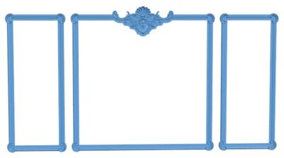 Picture frame or mirror T0009498 download free stl files 3d model for CNC wood carving