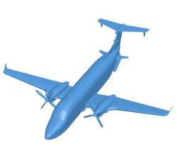 Plane B190 B010901 3d model file for 3d printer